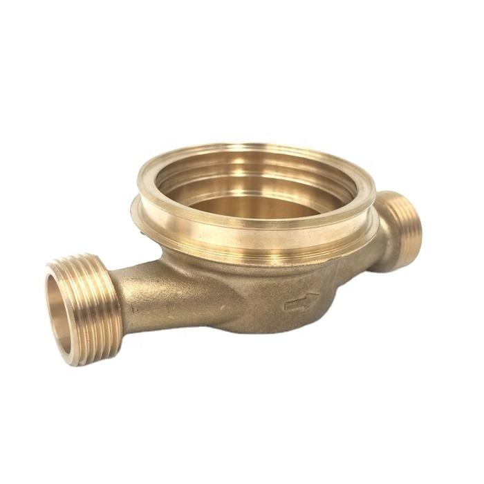 CNC Machining Brass Water Meter ကိုယ်ထည်